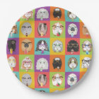 Guinea Pig Party Paper Plates