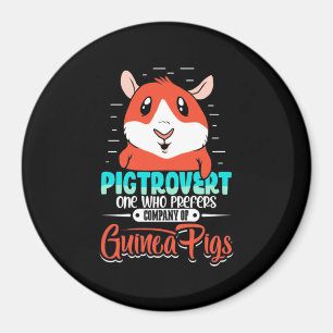 Guinea Pig Pigtrovert One Who Prefers Magnet