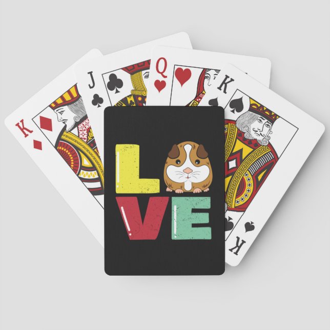 Guinea Pig Playing Cards (Back)