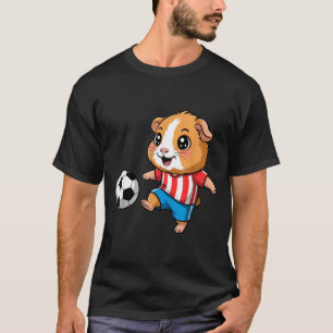 Guinea pig playing soccer shirt cute guinea pig