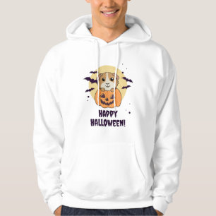 Guinea Pig Pumpkin Sweet Animals Happy Halloween Hoodie