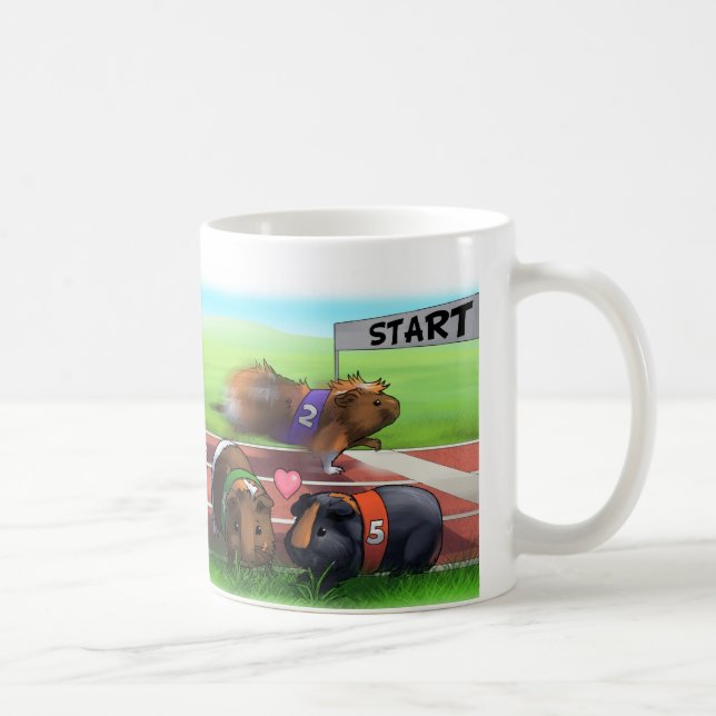 Guinea Pig Race Coffee Mug (Right)