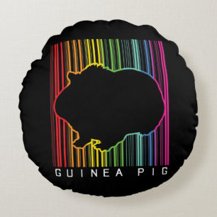 Guinea pig round cushion