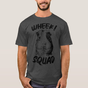 Guinea Pig S Wheek Squad Cute Funny Guinea Pig Pre T-Shirt