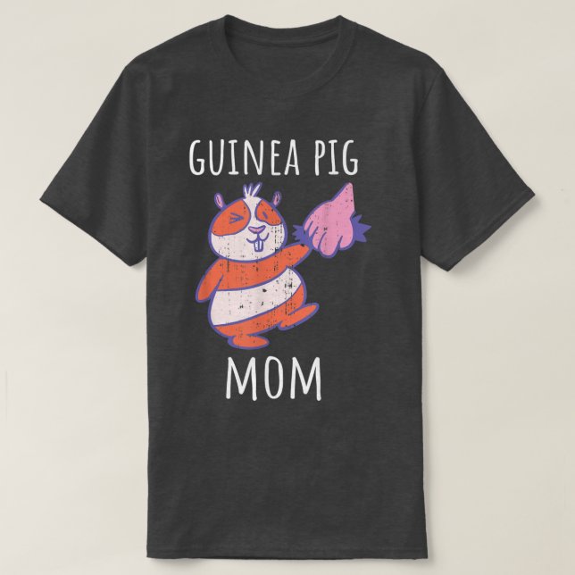 Guinea Pig Saying Owner 552 T-Shirt (Design Front)