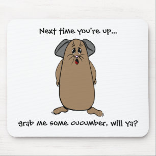 Guinea Pig Sayings Mouse Pad