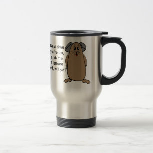 Guinea Pig Sayings Travel Mug
