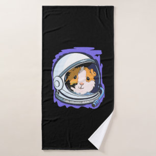 Guinea Pig Science Bath Towel