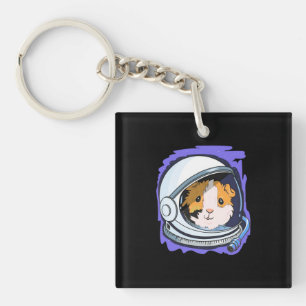 Guinea Pig Science Key Ring
