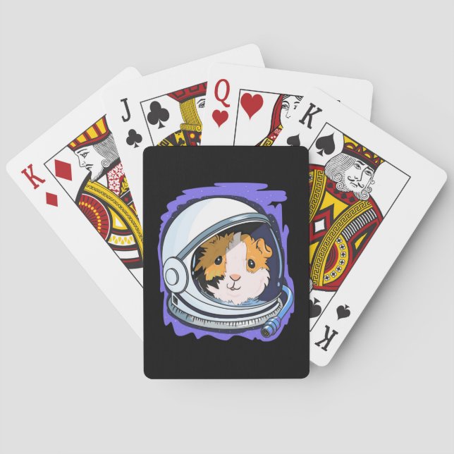 Guinea Pig Science Playing Cards (Back)