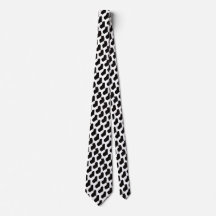 Guinea Pig Silhouette Tie