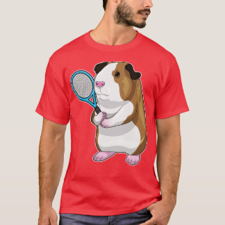 Guinea pig Tennis Tennis racket T-Shirt