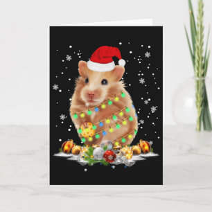 Guinea Pig Tree Christmas Xmas Animal Gifts Card