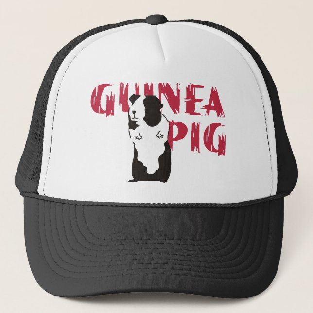 Guinea Pig Trucker Hat (Front)