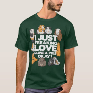 Guinea Pig Tshirt, Guinea Pig Lover Tee, Funny Gui T-Shirt