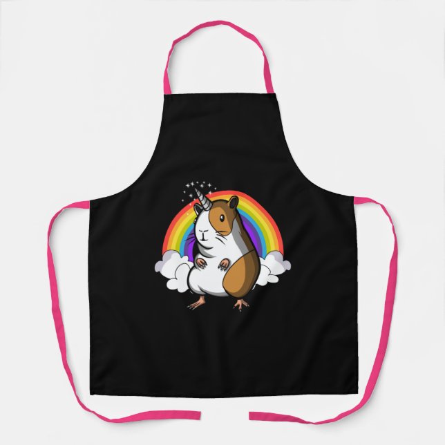 Guinea Pig Unicorn Apron (Front)