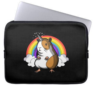 Guinea Pig Unicorn Laptop Sleeve
