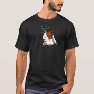 Guinea Pig Unicorn Pocket T-Shirt