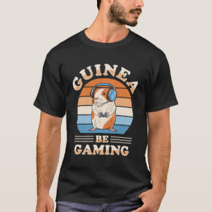 Guinea Pig Video Game Player Console Gamer Gaming T-Shirt