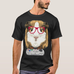 Guinea pig Video Game Wildlife Animal Gift Guinea  T-Shirt