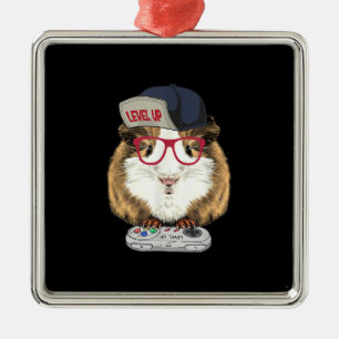 Guinea Pig Video Game Wildlife Animal Metal Ornament