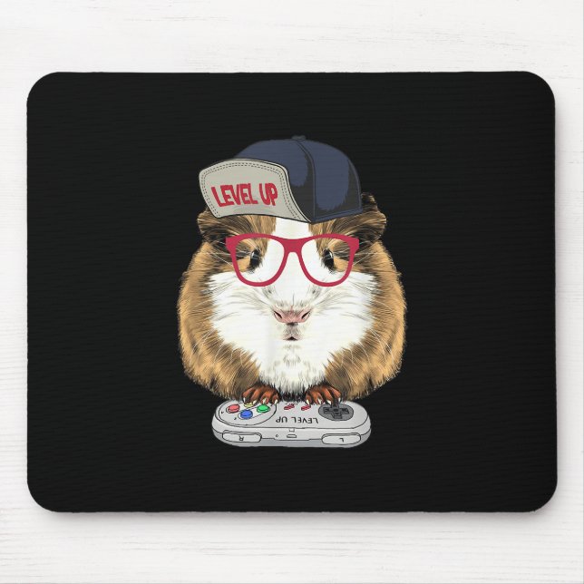 Guinea Pig Video Game Wildlife Animal Mouse Pad (Front)