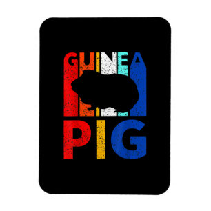 Guinea Pig - Vintage I Love My Guinea Pig Magnet