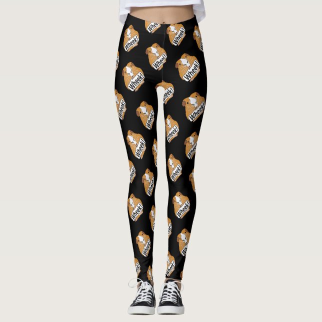 Guinea Pig Wheek Leggings (Front)