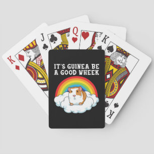 Guinea Pig Wheek Playing Cards