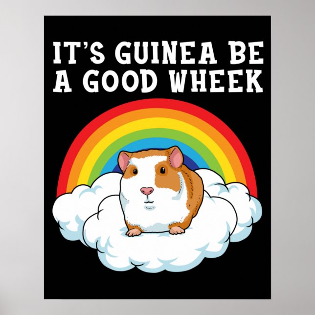 Guinea Pig Wheek Poster (Front)