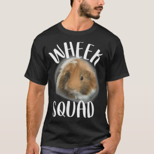 Guinea Pig Wheek Squad Cavy Lover Piggy Design Gif T-Shirt