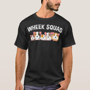 Guinea Pig Wheek Squad Cute Funny Guinea Pig T-Shirt