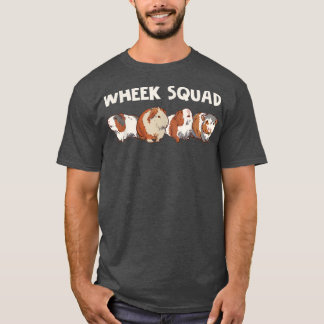 Guinea Pig Wheek Squad Cute Funny Guinea Pig  T-Shirt