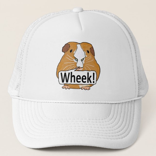 Guinea Pig Wheek Trucker Hat (Front)