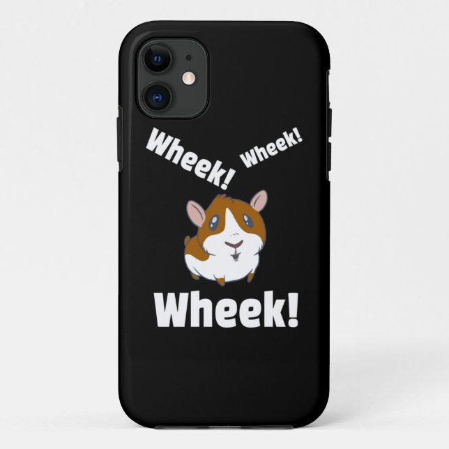 Guinea pig Wheek! Wheek! Case-Mate iPhone Case (Back)