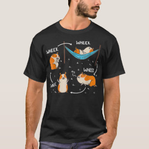 Guinea Pig Wheek Wheek Furry Potato For Domestic  T-Shirt