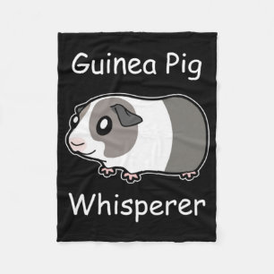 Guinea Pig Whisperer Fleece Blanket