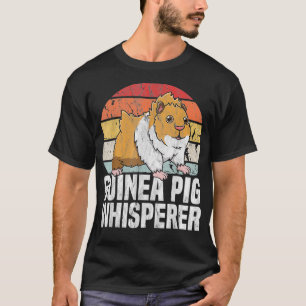 Guinea Pig Whisperer for Cavy Lovers T-Shirt