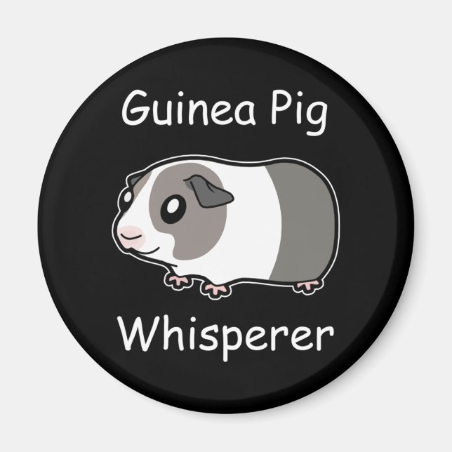 Guinea Pig Whisperer Magnet (Front)