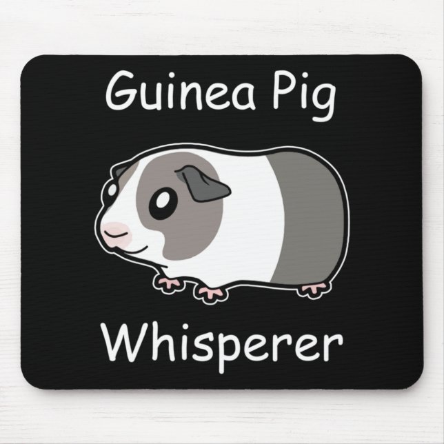 Guinea Pig Whisperer Mouse Pad (Front)