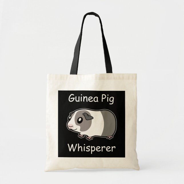 Guinea Pig Whisperer Tote Bag (Front)