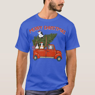 Guinea Pig Xmas Vintage Red Pickup Retro Truck T-Shirt