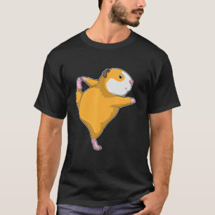 Guinea Pig Yoga Fitness Sports T-Shirt