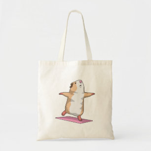 Guinea pig Yoga Meditation Fitness Tote Bag
