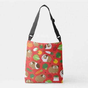 Guinea Pigs And Their Treats Crossbody Bag