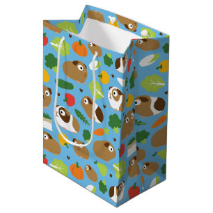 Guinea Pigs And Their Treats Medium Gift Bag