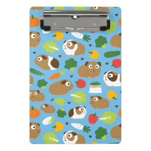 Guinea Pigs And Their Treats Mini Clipboard