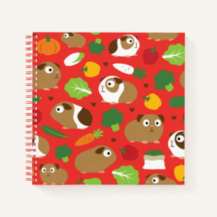 Guinea Pigs And Their Treats Notebook