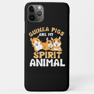 Guinea Pigs Are My Spirit Animal Cavy Roddent iPhone 11 Pro Max Case