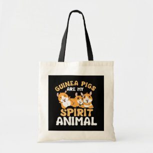 Guinea Pigs Are My Spirit Animal Cavy Roddent Tote Bag